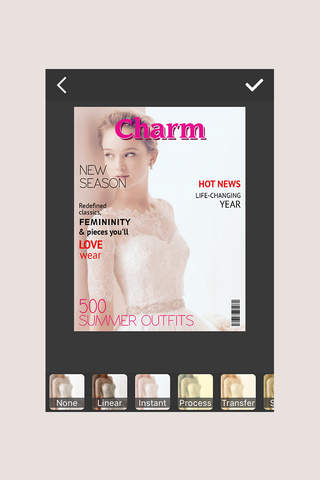 Magazine Cover -Create popular magzine page with own photo screenshot 4