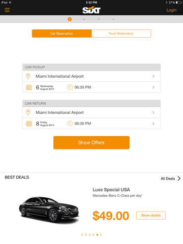 【免費旅遊App】Sixt rent a car-APP點子