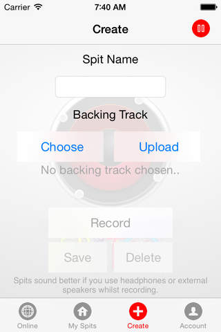 Spit 16 The Rap App screenshot 3