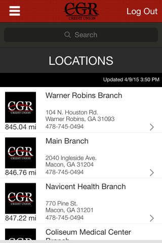 CGR CU Mobile App screenshot 4