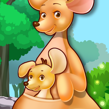 Little Kangaroo Mommy's New Baby Care: Newborn Animal Kids Game 遊戲 App LOGO-APP開箱王
