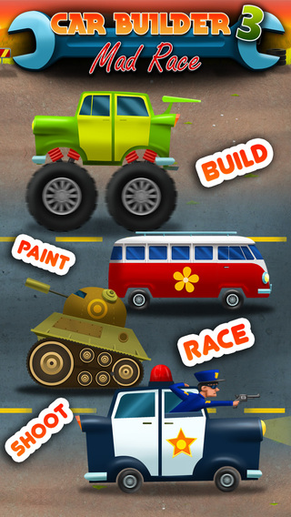 Car Builder 3 - Mad Race Driver and Auto Mechanic