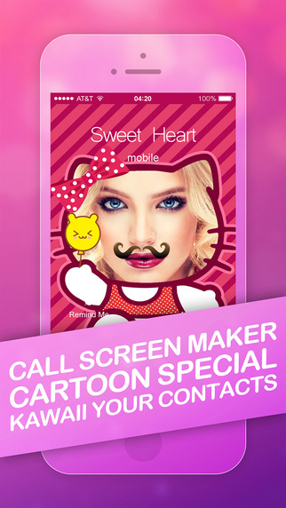 Call Screen Maker - Cute Cartoon Special for iOS 8
