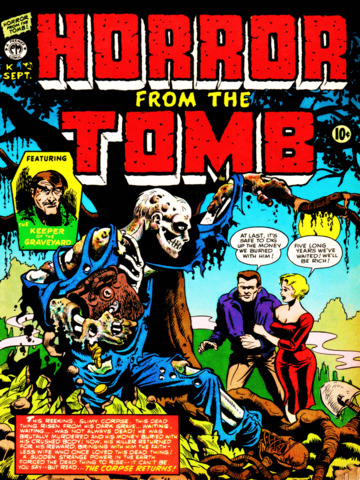Horror from the Tomb - Back to the Comic