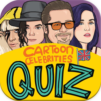 Cartoon Celebrities UK Quiz Game - Guess the name of the famous celebs from Hollywood and British television! LOGO-APP點子