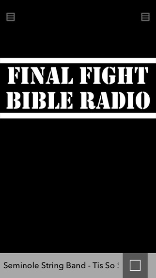 Final Fight Bible Radio