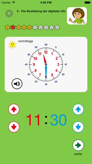 【免費教育App】Die Uhr & Uhrzeit lernen-APP點子