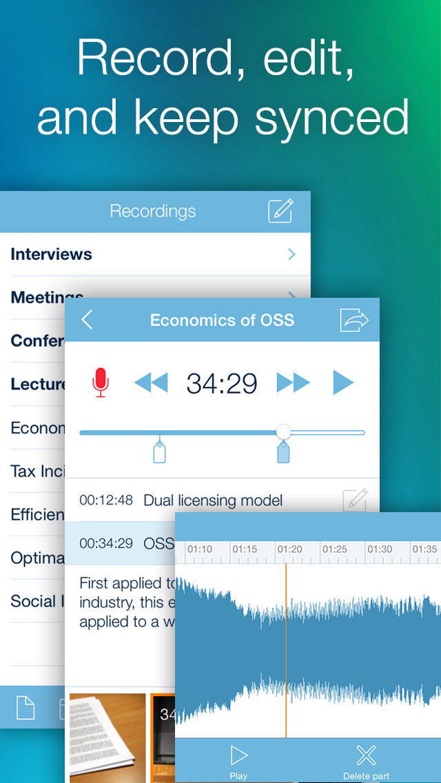 best way to record lectures iphone