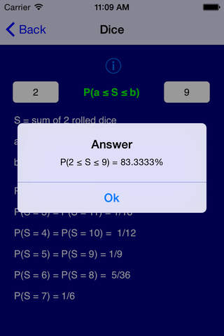 Finite Math Pro screenshot 2