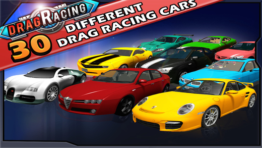 【免費遊戲App】Drag Racing -Free ( 3d Car Race Game)-APP點子