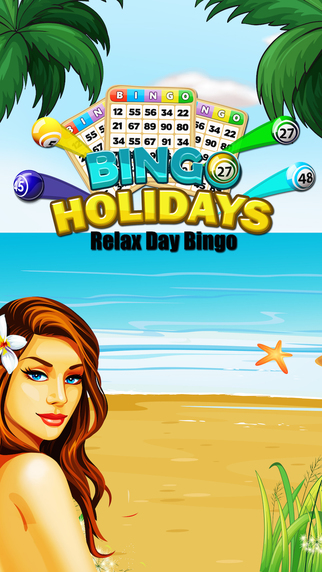 Bingo Holidays - Relax Day Bingo