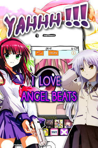 CCMWriter - Manga & Anime Studio Design Text and Photo Camera  Angel Beats! screenshot 2