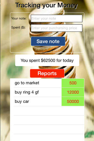 Tracking your Money screenshot 2