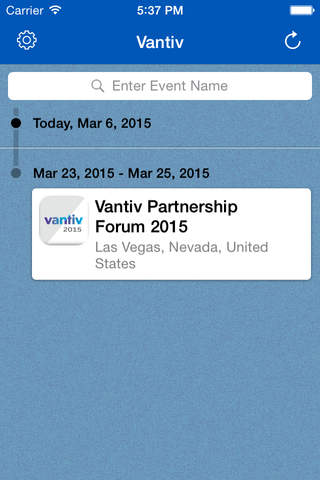 Vantiv Partnership Forum 2015 screenshot 2