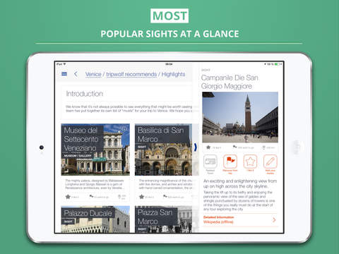 【免費旅遊App】Venice - your travel guide with offline maps from tripwolf (guide for sights, restaurants and hotels)-APP點子