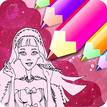 Coloring Book for Girls LOGO-APP點子