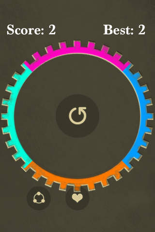 Crazy Wheel Gear - Color Dial screenshot 2