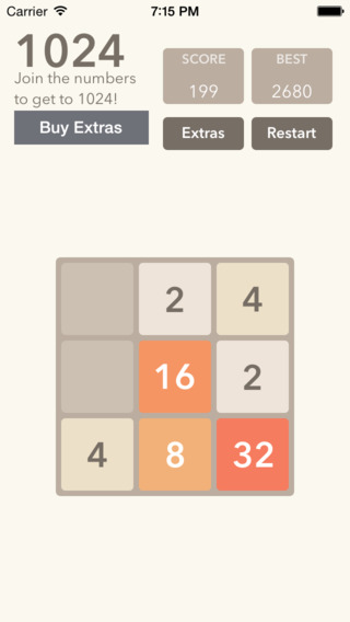 【免費遊戲App】2048 Slider - The 2048 Number Puzzle Game-APP點子