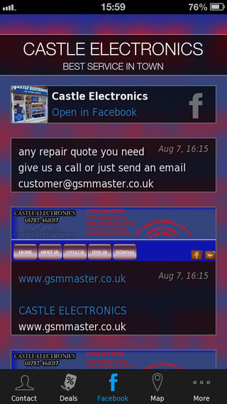 【免費商業App】CASTLE ELECTRONICS-APP點子