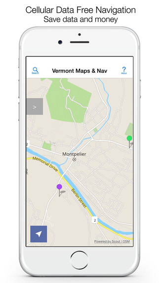 Vermont Offline Maps Offline Navigation