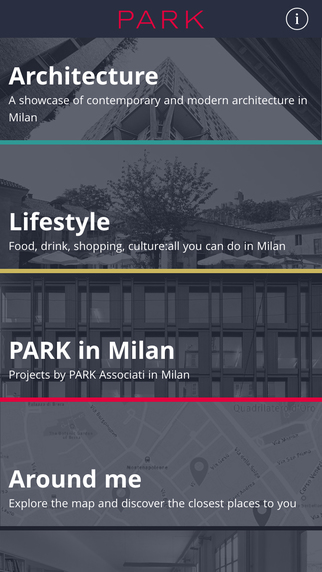 PARK Mapp - Milan architectural guide