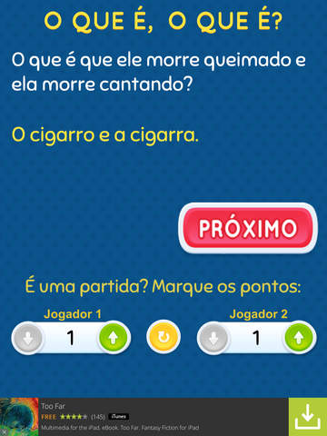 【免費遊戲App】O que é o que é?-APP點子