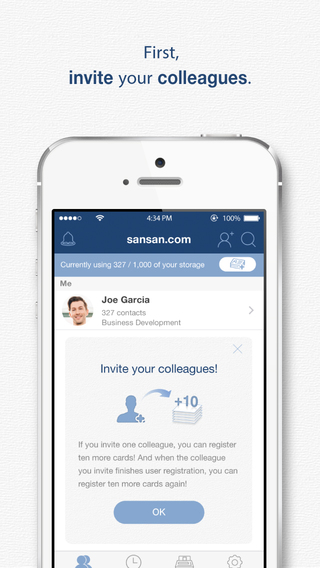 【免費商業App】Sansan - The Business Card Box for your team-APP點子