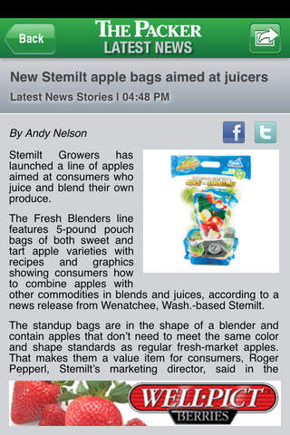 The Packer: Produce and Retail News screenshot 2