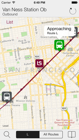 【免費交通運輸App】Transit Stop: MUNI & BART Tracker-APP點子