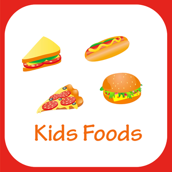 Food Items Learning For Kids Using Flashcards and Sounds-A toddler educational learning app LOGO-APP點子