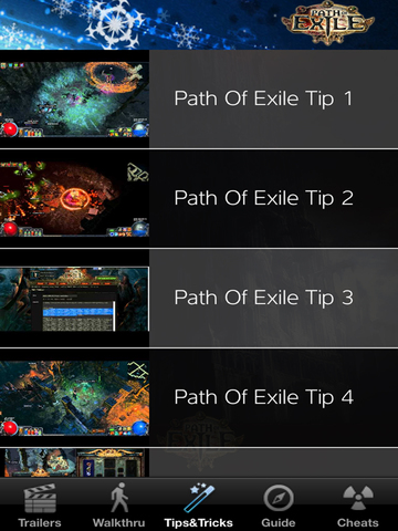 【免費遊戲App】Game Cheats - Path of Exile Synergy Scion Templar Marauder Edition-APP點子