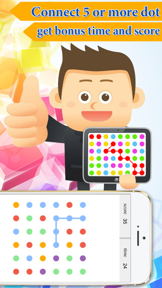 【免費遊戲App】AA Dots: A Game About Connecting, Addicting and Fun-APP點子