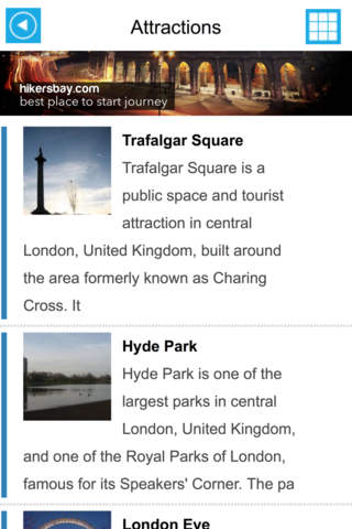 London Offline GPS Map & Travel Guide Free screenshot 3