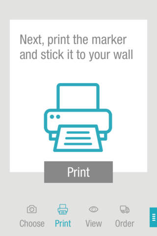 Pwint.it - See what your Canvas or Poster will look like on your wall using Augmented Reality screenshot 2