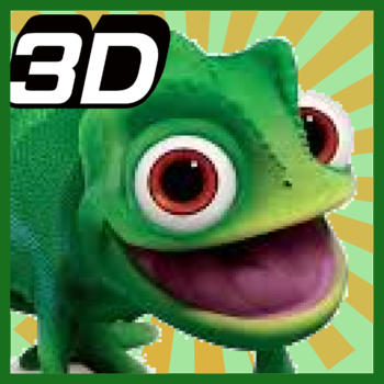 Lizard Run 3D: Speed Dash LOGO-APP點子