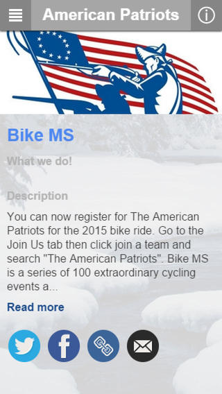 【免費生產應用App】MS American Patriots-APP點子