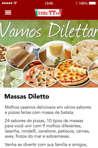 Massas Diletto screenshot 2