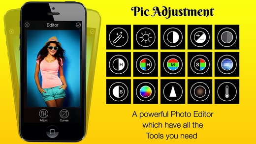 Pic Adjust- Free app to change the color effect of images by using our multiple filter effects