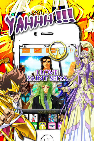 CCMWriter Manga & Anime Design Text and Camera Saint Seiya screenshot 2