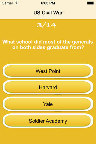 USA Civil War Trivia -Historical Emancipation Quiz screenshot 3