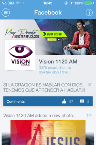 Vision 1120 screenshot 2