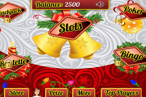 777 Best Casino Holiday Fun Games - Christmas Slots, Xtreme Roulette, Bonanza Blackjack Machines Free screenshot 3