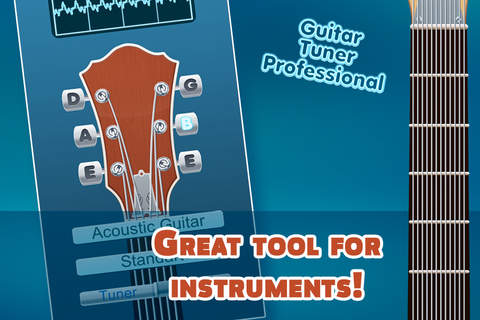 Guitar Tuner Professional Adv screenshot 3