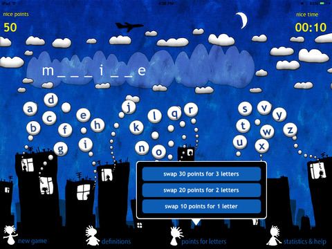 Nice Thoughts - A Word Game screenshot 3