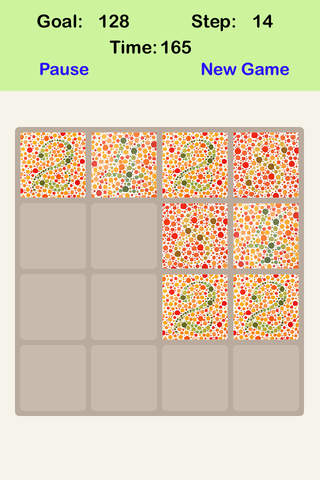 Color Blind² 4X4 - Sliding Number Block & Who Can Get Success Within 11 Steps screenshot 3