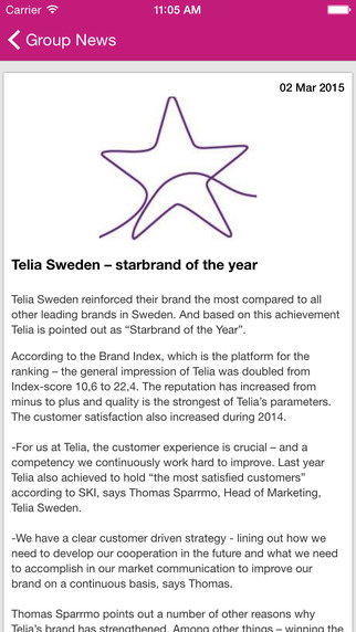 【免費商業App】TeliaSonera News-APP點子