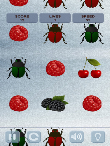 【免費遊戲App】Don't tap the bugs! Collect berries!-APP點子