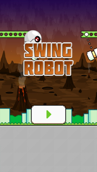 【免費遊戲App】Swing Robot - Try To Fly!-APP點子