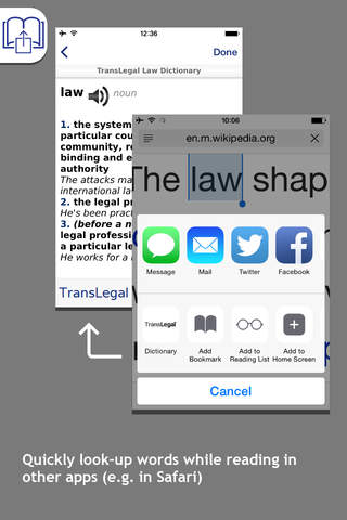 TransLegal’s Law Dictionary screenshot 4