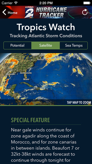 【免費天氣App】KPRC Hurricane Tracker-APP點子